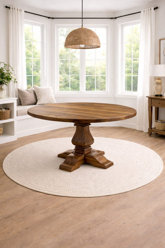 Ransom Round Farmhouse Table